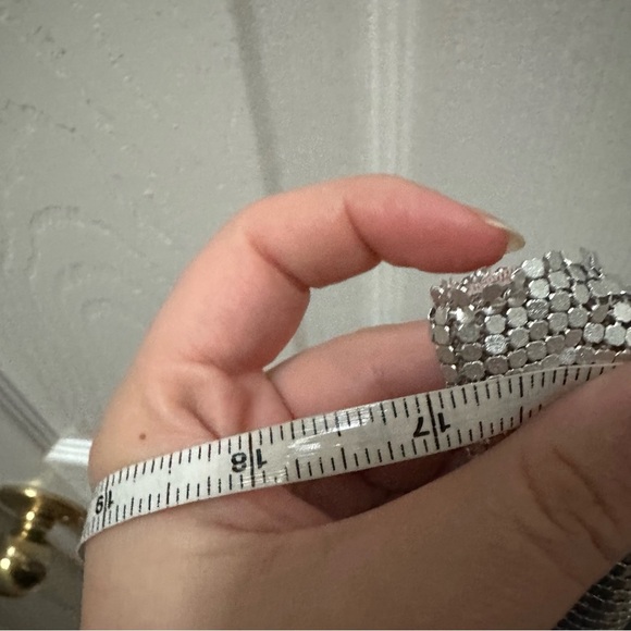 NWT Ginny Mini Dress in Silver XS GRAY SPARKLE - Picture 7 of 10